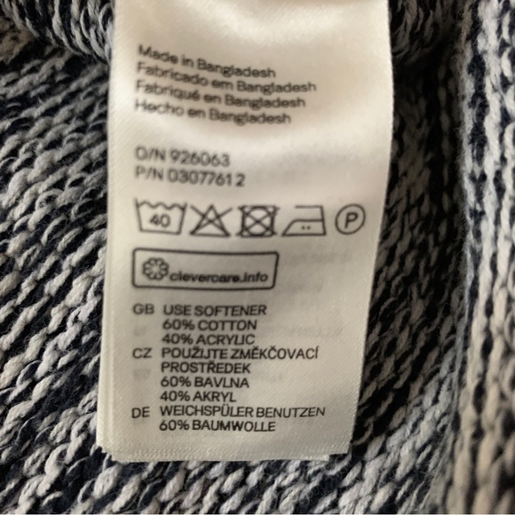 Divided Cotton Sweater - Picture 5 of 5